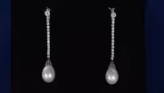 Appraisal: Austrian Pearl Earrings & Emerald Ring