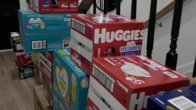 Parents look for help as price of diapers rises