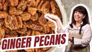 Better than your average nut stand - Roasted Ginger Pecans