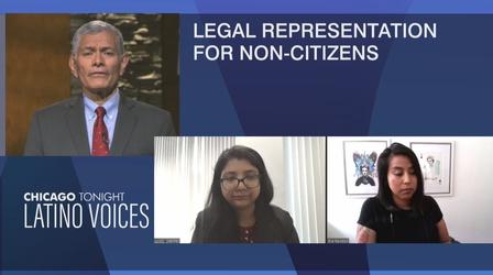 Video thumbnail: Chicago Tonight: Latino Voices Cook County Public Defenders Take on Immigration Cases