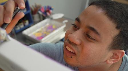 Video thumbnail: NC Channel King Godwin Speaks through his Art