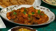 • Shrimp in Eggplant Sauce • Potato Masala