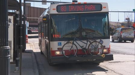 Video thumbnail: Chicago Tonight How Essential Workers Who Rely on Public Transit Are Coping