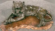 Appraisal: Japanese Bronze Tiger, ca. 1904