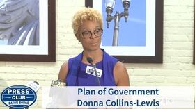 Video thumbnail: Press Club Plan of Government | Donna Collins-Lewis | 09/24/18
