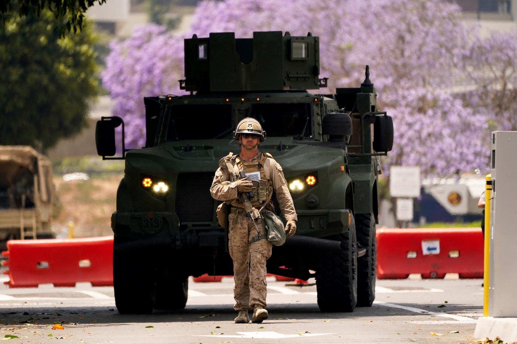 News Wrap: Marines arrive in Los Angeles amid demonstrations against ICE deportations