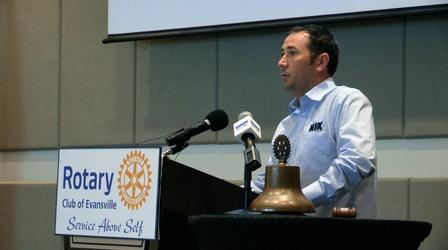 Video thumbnail: Evansville Rotary Club Regional Voices: Nix Companies "Forging Ahead"