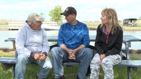 Video thumbnail: Fishing Behind The Lines Big Bass on the St. Regis River