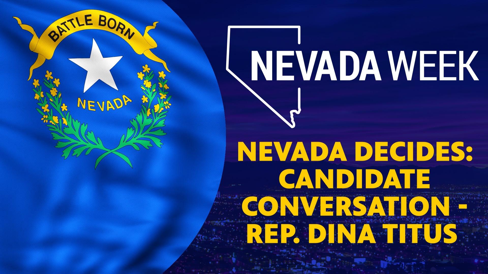 Nevada Decides: Candidate Conversation - Rep. Dina Titus