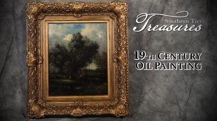 Video thumbnail: Southern Tier Treasures 19th Century Oil Painting