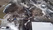 Ohio town looks for answers months after train derailment