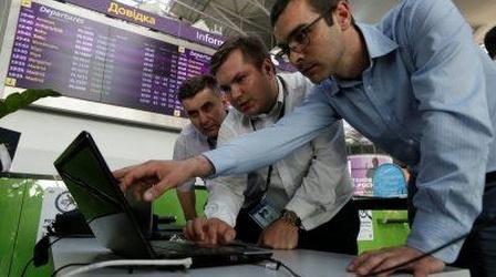 Video thumbnail: PBS NewsHour News Wrap: Cyberattack hits European targets
