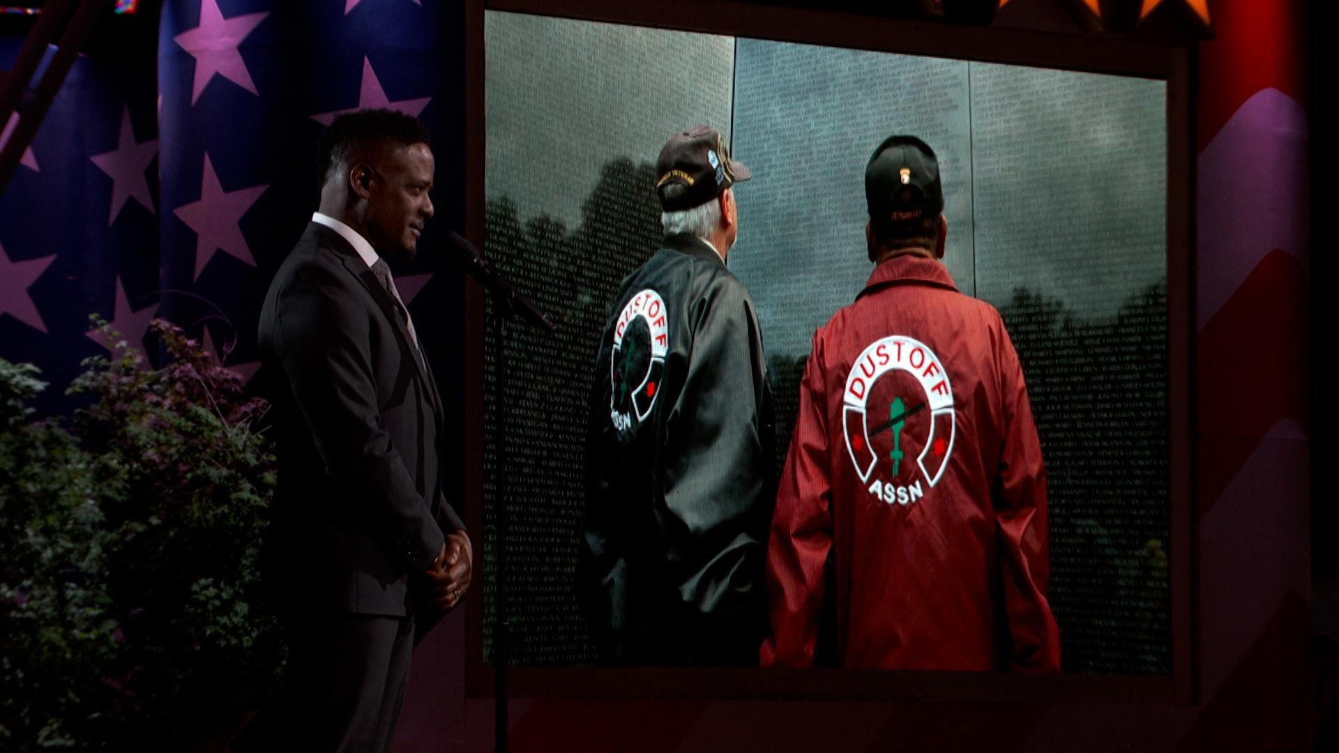 Blair Underwood Honors Vietnam War Dustoff Pilot Otis Evans
