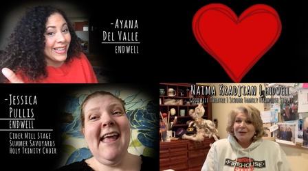 Video thumbnail: Artists' Neighborhood Ayana Del Valle, Jessica Pullis, & Naima Kradjian Combo