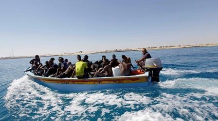 Video thumbnail: PBS NewsHour Report highlights EU's shortcomings as refugee numbers surge