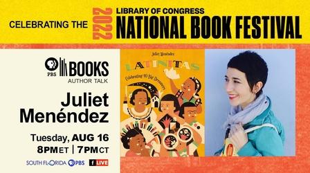 Video thumbnail: PBS Books Author Talk: Juliet Menéndez