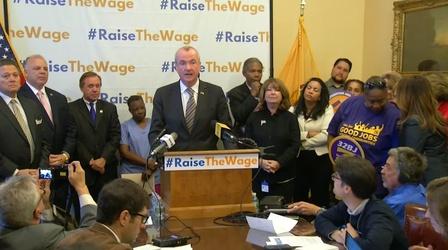 Video thumbnail: NJTV News Inflation-based minimum wage boost to benefit 300K workers