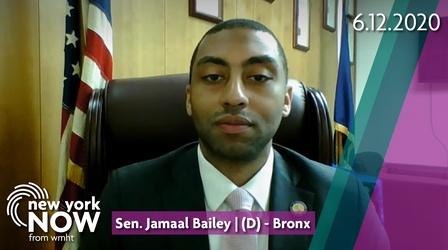 Video thumbnail: New York NOW State Sen. Jamaal Bailey on Public Access to Police Records
