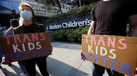 Video thumbnail: PBS NewsHour Debunking common myths about gender-affirming care for youth
