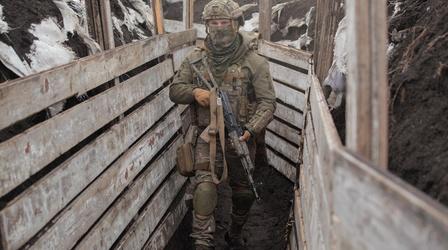 Video thumbnail: PBS NewsHour Thousands of Russian troops amass on Ukraine's border