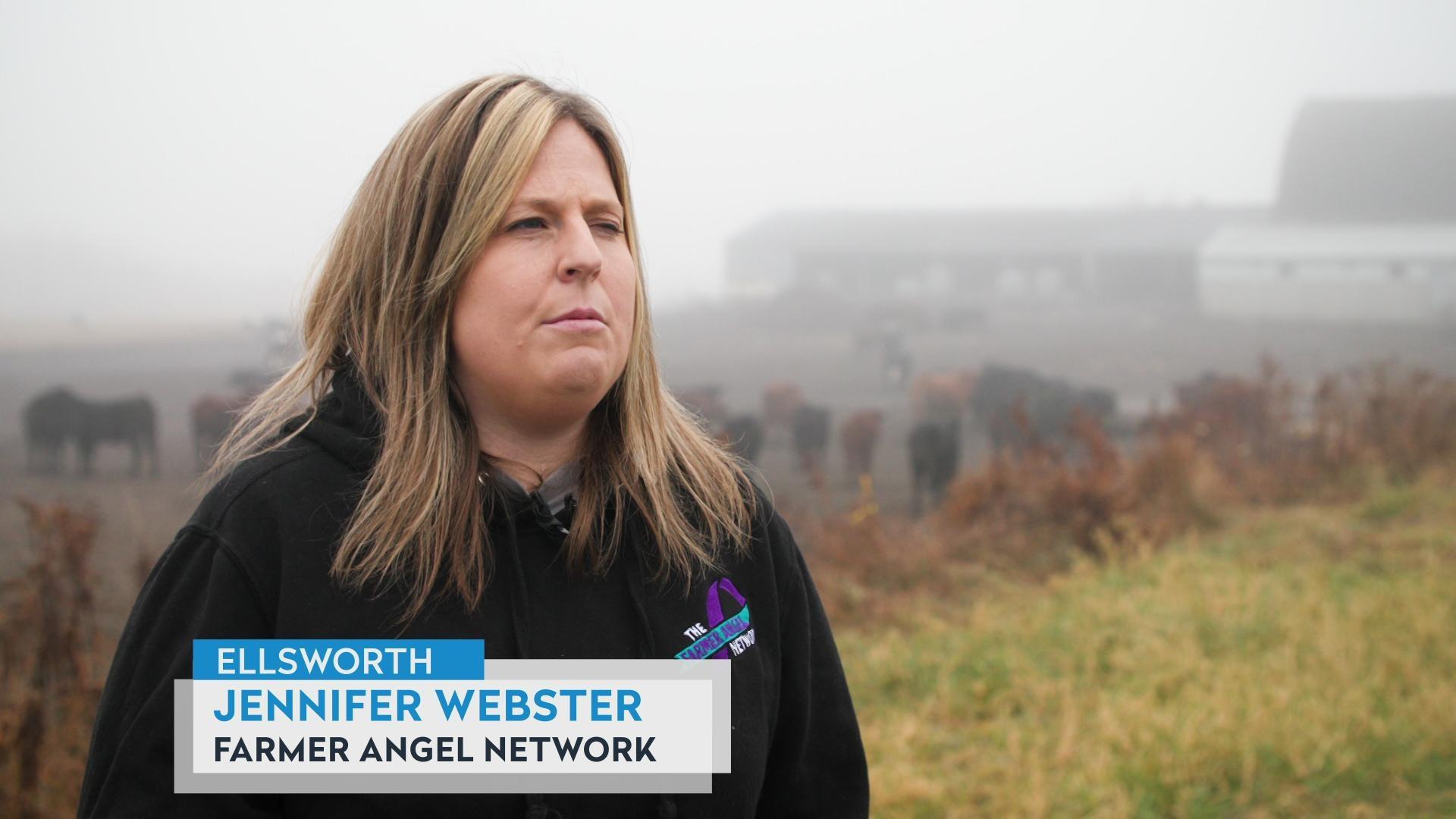 Jennifer Webster on providing mental health aid to farmers Jennifer Webster on providing mental health aid to farmers