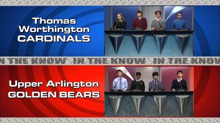 Video thumbnail: In The Know Thomas Worthington vs. Upper Arlington