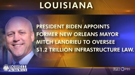 Video thumbnail: Louisiana: The State We're In Infrastructure, Plessy vs. Ferguson, Labor Shortage