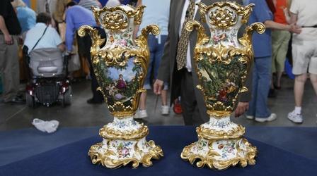 Video thumbnail: Antiques Roadshow Appraisal: French Porcelain Vases, ca. 1860