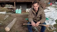 Ojibwe Lacrosse Stick Making