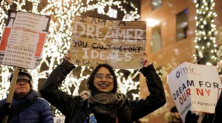 Video thumbnail: PBS NewsHour DACA to resume after court blocks Trump administration
