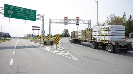 Video thumbnail: PBS NewsHour Is it time to reopen the US-Canada border?