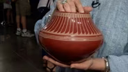 Appraisal: 1956 Maria & Popovi Red Pot