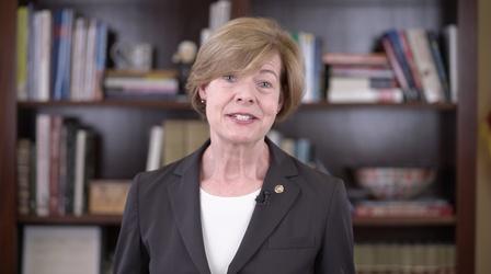 Video thumbnail: PBS Wisconsin Public Affairs Wisconsin Voter Stories: U.S. Senator Tammy Baldwin