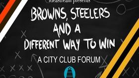 Video thumbnail: The City Club Forum Browns, Steelers and a Different Way to Win