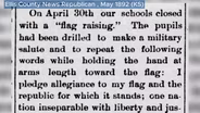 The Origin of the Pledge of Allegiance