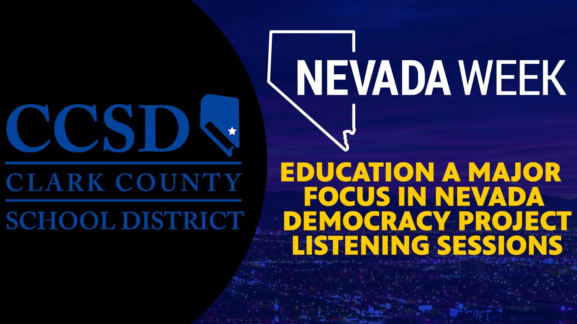 Education a major focus in Nevada Democracy Project Listening Sessions