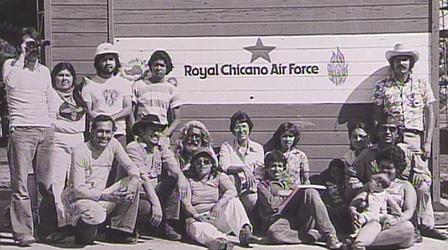 Video thumbnail: ViewFinder Royal Chicano Air Force – Art and Activism