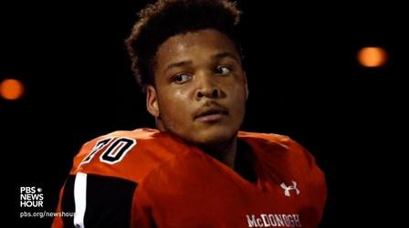Video thumbnail: PBS NewsHour Maryland football player's death raises scrutiny of coaching