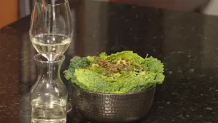 Avocado Emmentaler Salad with Pesto and Rocket