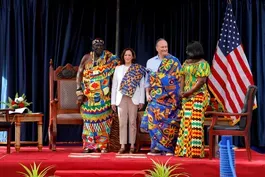 Harris visits Africa to strengthen U.S. ties and investment