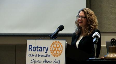 Video thumbnail: Evansville Rotary Club Regional Voices: Center for International Programs at USI