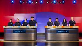 Video thumbnail: High School Quiz Show Quarterfinal #1: Belmont vs. Lexington (909)