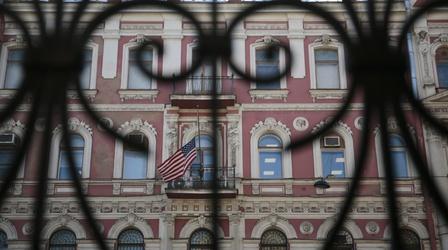 Video thumbnail: PBS NewsHour News Wrap: Russia expels diplomats in reprisal against U.S.