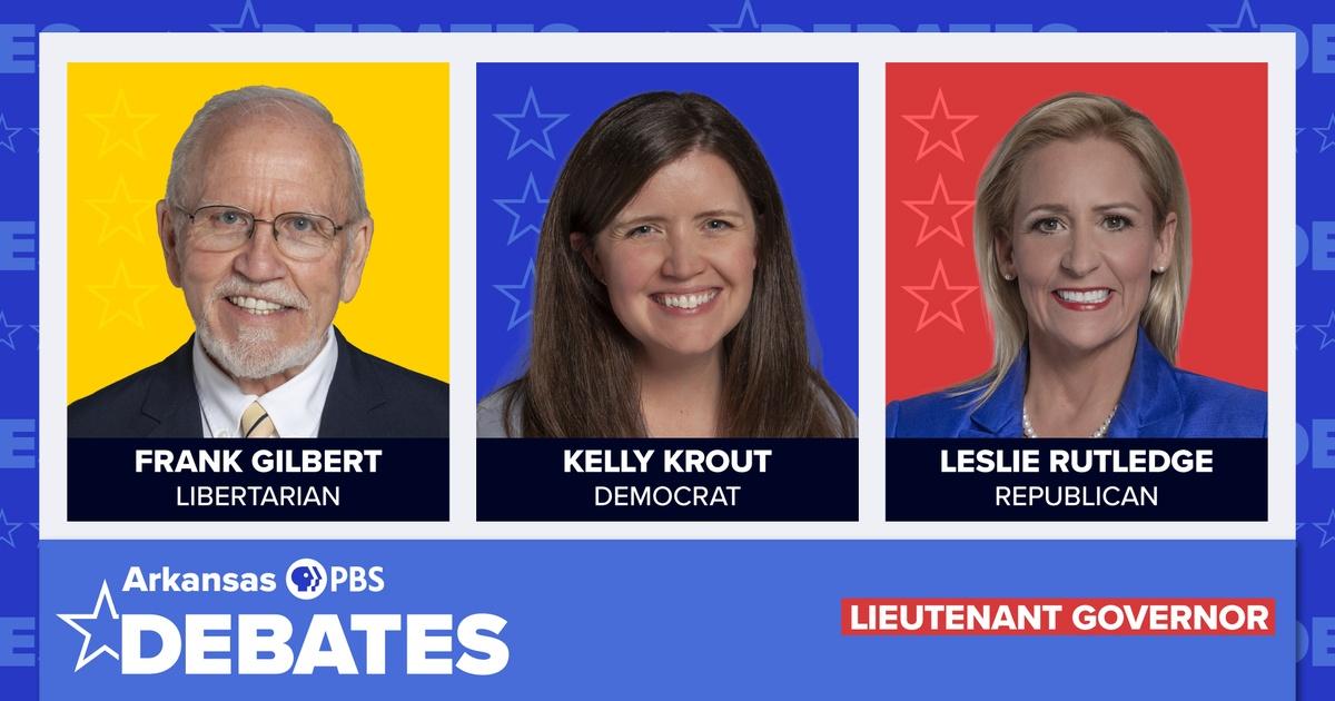 Arkansas PBS Debates | Election 2022: Arkansas PBS Debates – Lieutenant ...