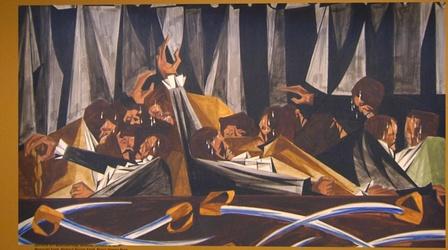 Video thumbnail: Open Studio with Jared Bowen "Jacob Lawrence: The American Struggle" and "Gloria: A Life"