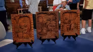 Appraisal: Three Black Forest Carved Plaques