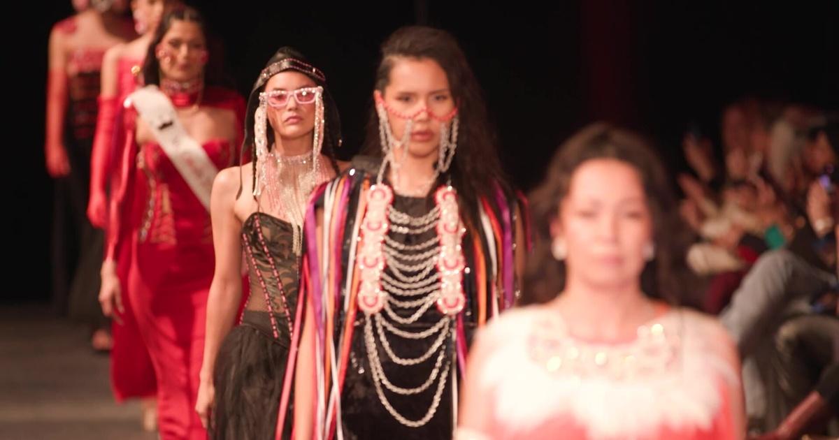 PBS News Hour | Fashion show spotlights work of Indigenous designers | Season 2024 | KQED