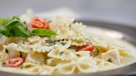 Video thumbnail: Un-Wine'd Creamy Lemon Lobster Pasta
