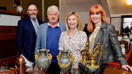 Video thumbnail: Celebrity Antiques Road Trip Stanley Johnson and Georgia Toffolo