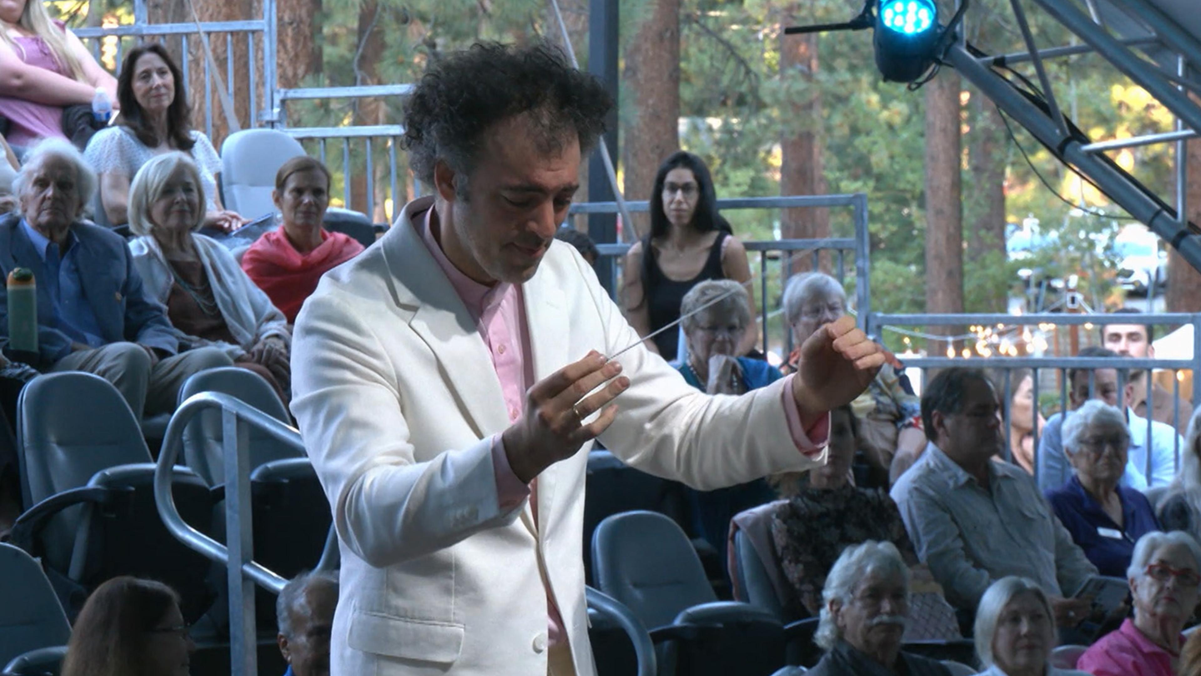 The Classical Tahoe Orchestra performs various compositions.